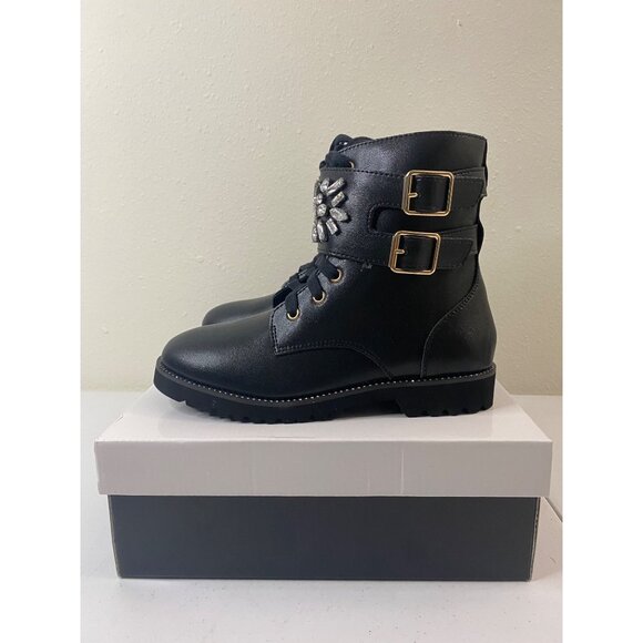 NWT Kurt Geiger London Stoop Boot - Little Girls / Big Girls - Black / Size 4M - Picture 7 of 16